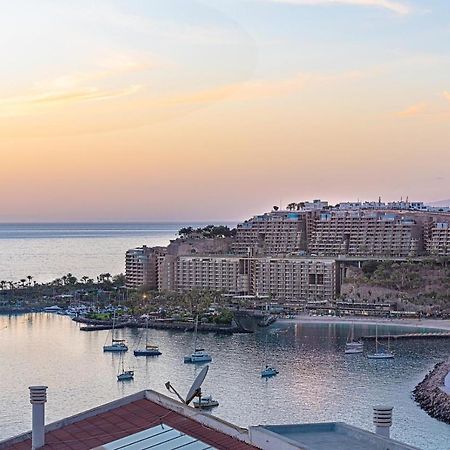 Mogan Luxury Apartment, Sea Views, Jacuzzi And Sauna. Kültér fotó