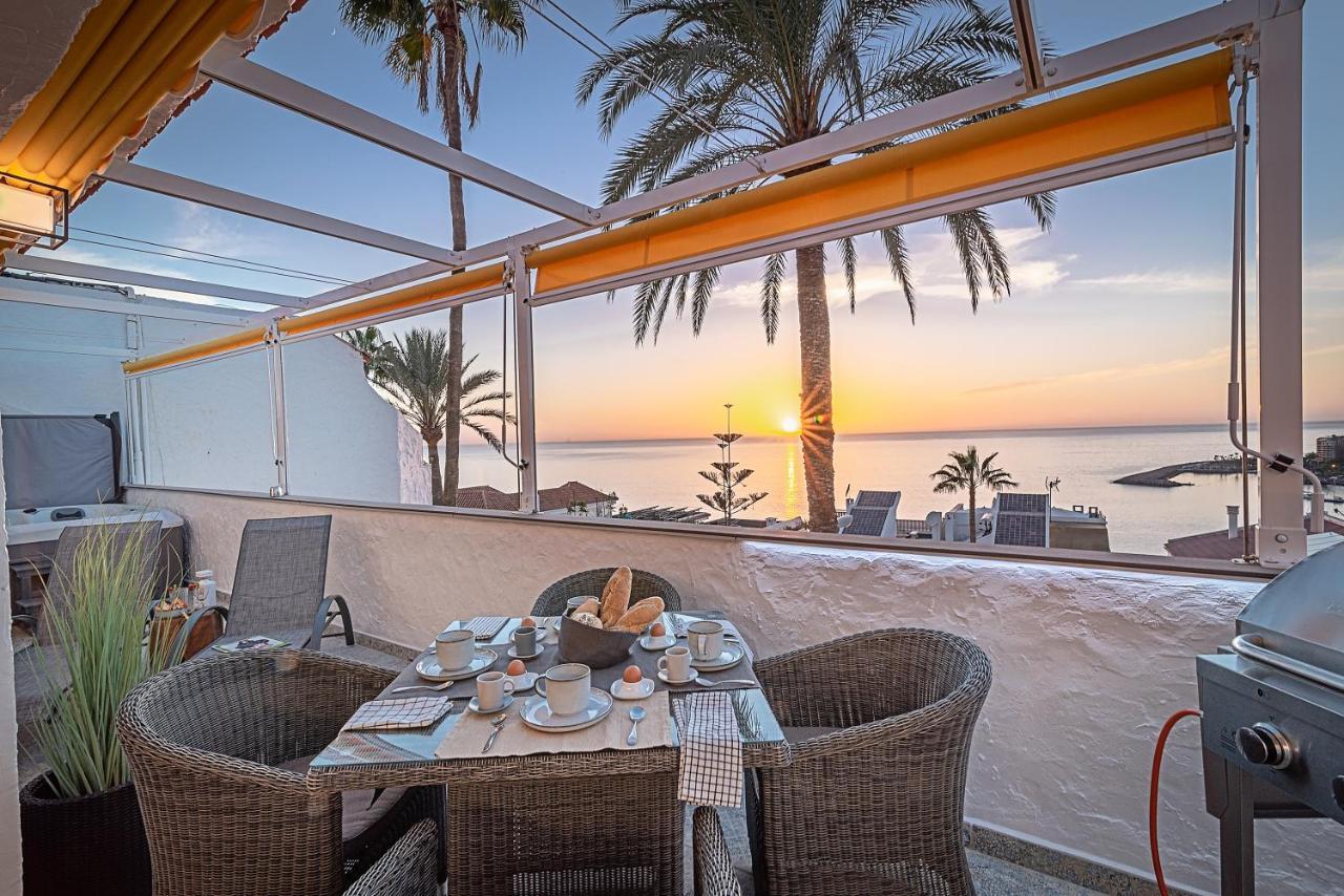 Mogan Luxury Apartment, Sea Views, Jacuzzi And Sauna. Kültér fotó